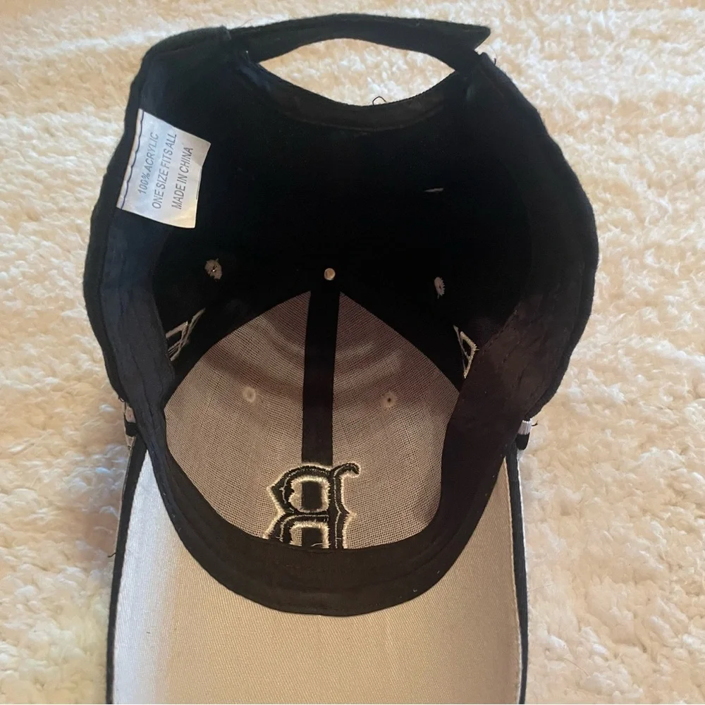 Boston Baseball Cap with Embroidered 'B'